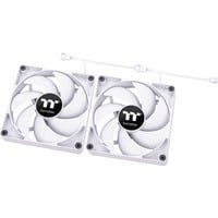 Thermaltake CT140 PC Cooling Fan White | 2 Pack
