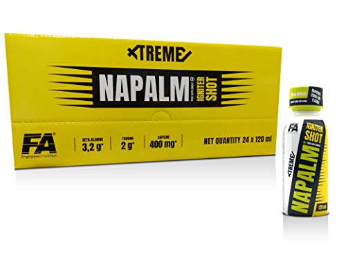 FA Xtreme Napalm IGNITER Shot - 24 x 120 ml Box - Geschmack: Grapefruit Lemon-Lime