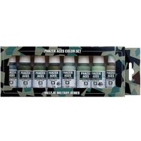 Vallejo 070127 Farbset, Set 4 - Panzer - Uniformen II, 8x17 ml