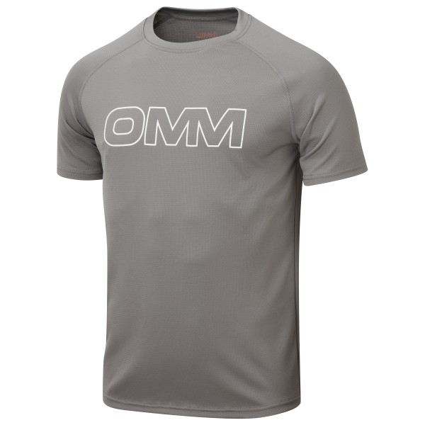 OMM - Bearing Tee S/S - Funktionsshirt Gr XL grau
