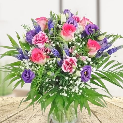 Blumenstrauß Freundschaft - Strauß inklusive gratis Grußkarte # Beste Freundin # Mutter # Oma