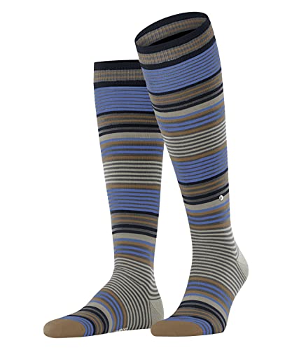 Burlington Herren Stripe M KH Socken, Grau (Dark Grey 3070), 40-46 (UK 6.5-11 Ι US 7.5-12)