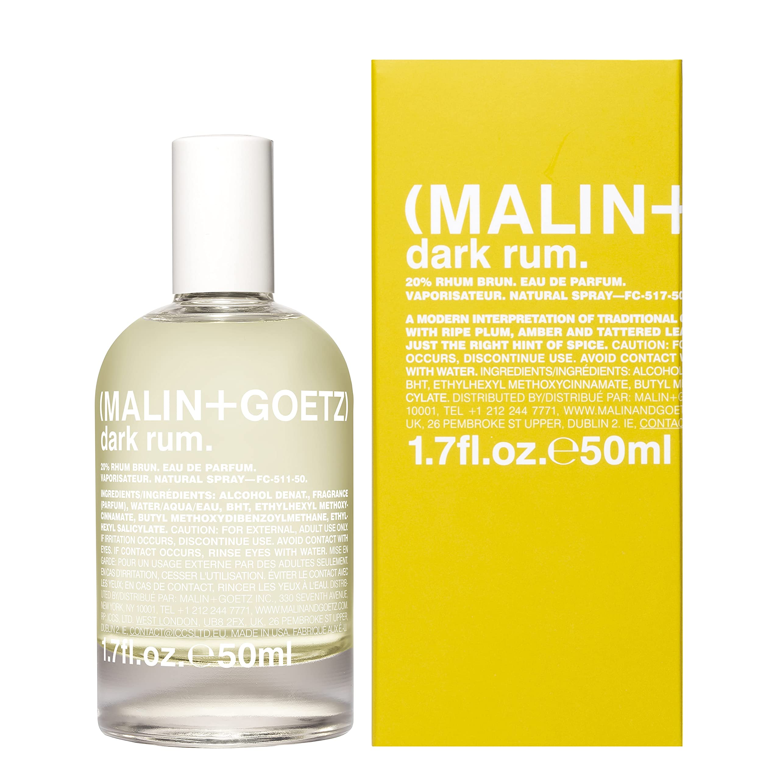 Malin + Goetz Dark Rum Eau de Parfum 50 ml