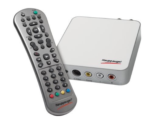 Hauppauge WinTV-HVR-1900 Externe Videoschnitt-Karte (DVB-T Receiver, Fernbedienung, S-Video Eingang, Software, USB 2.0)