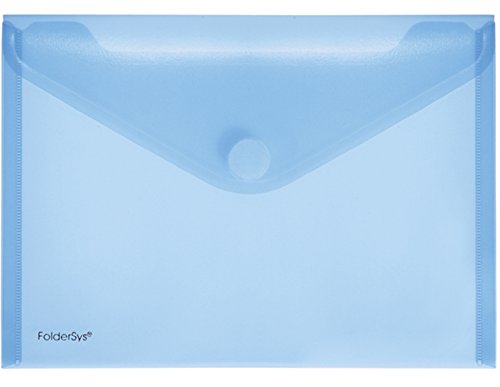 FolderSys PP-Umschlag 10er Set (A5, Blau, 100 Umschläge)