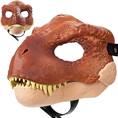 Dinosaurier Maske Beweglicher Kiefer - Dino Maske Velociraptor-Halloween Kostüme Cosplay Party