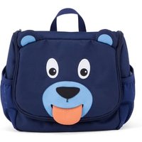 Affenzahn Kulturtasche Bobo Bär für Kinder - Blau