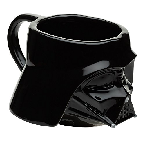 Zak Designs SWRD-8517 Kaffeetassen, Keramik, Star Wars Ep4 Darth Vader