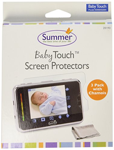 Summer Infant 02000/02004 Baby Touch Screen Protectors with Chamois by Summer Infant