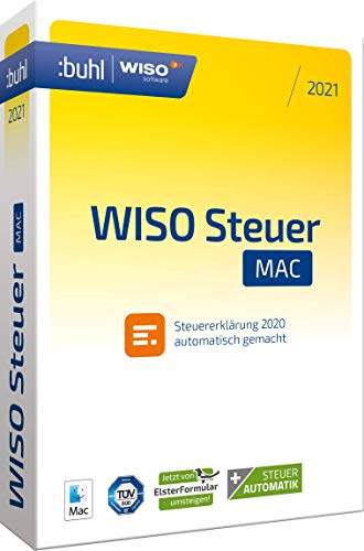 WISO Steuer-Mac 2021 (für Steuerjahr 2020 / Frustfreie Verpackung)