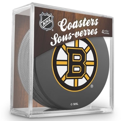 Sher-Wood Boston Bruins NHL Eishockey Puck Untersetzer (4er Set)