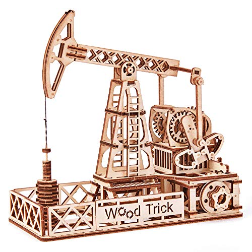 Wood Trick Holz Modell Kit - Ölbohrturm