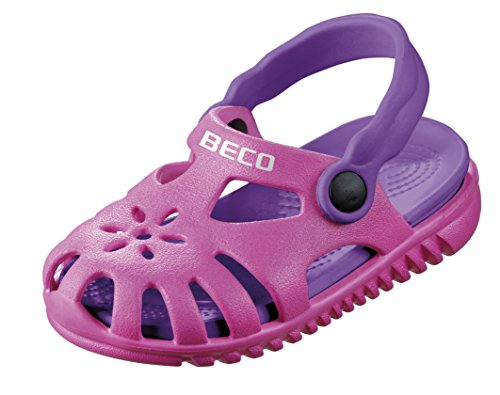 Beco Unisex-Kinder Kindersandalen-90026 Slingback Sandalen, Pink (Pink 4), 28 EU