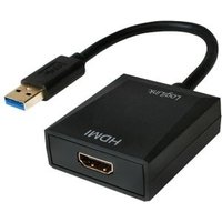 Logilink - Externer Videoadapter - SuperSpeed USB 3.0 - HDMI (UA0233)