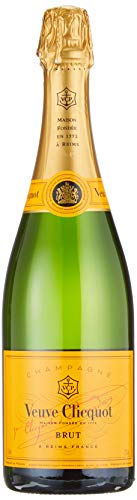 Veuve Clicquot Yellow Label Mail Express Edition Champagner mit Geschenkverpackung (1 x 0.75 l)