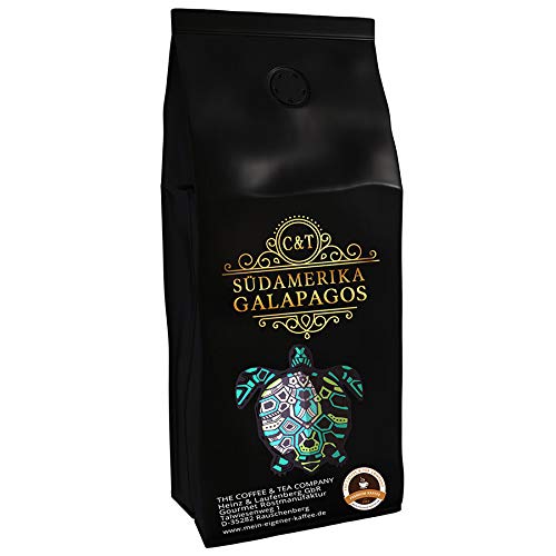 Kaffeespezialität Aus Südamerika - Galapagos, Dem Speziellen Ökosystem Der Inseln (1000 Gramm,Ganz Bohne) - Länderkaffee - Spitzenkaffee - Säurearm - Schonend Und Frisch Geröstet