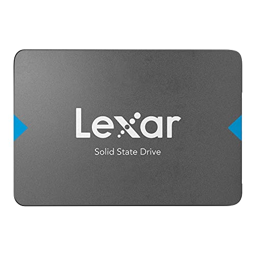 Lexar NQ100 2,5 Zoll SATA III (6 Gb/s) 960GB SSD, bis zu 550 MB/s Lesen Solid-State-Laufwerk, Interne SSD für Laptop, Desktop-Computer/PC (LNQ100X960G-RNNNG)