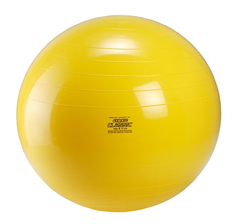 Gymnic Gymnastikball, 75 cm Ø gelb