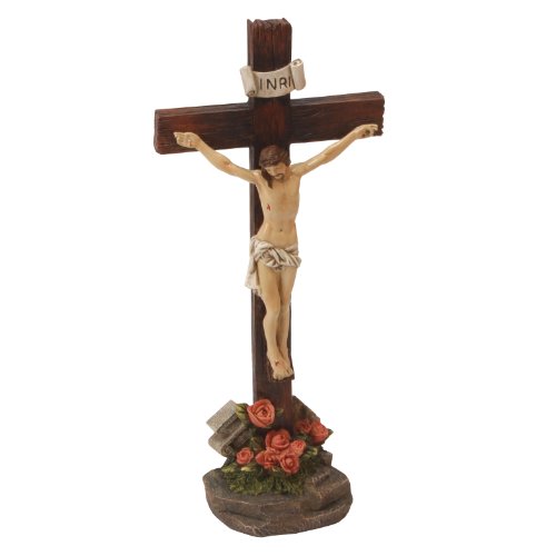 Juliana Figur Jesus am Kreuz, religiöser Dekoartikel