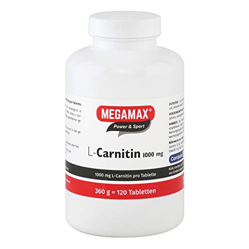 MEGAMAX L CARNITIN 1000MG, 120 St