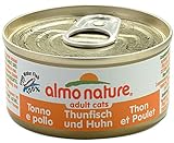 Almo Nature Thunfisch & Huhn 70g Katzenfutter, 24er Pack