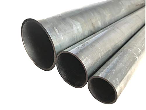 Stahlrohr verzinkt Konstruktionsrohr Rundrohr verzinkt Ø 6,00mm bis Ø 76,1mm bis 2 Meter Länge frei wählbar (Ø 60,3 x 3,6mm (1500mm))