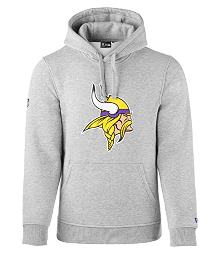 New Era - NFL Minnesota Vikings Team Logo Hoodie - Grey - L