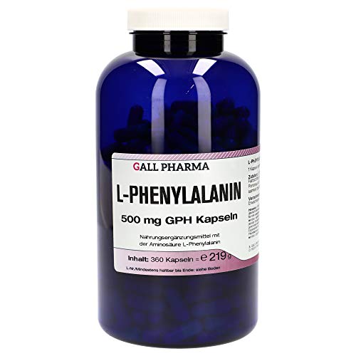 Gall Pharma L-Phenylalanin 500 mg GPH Kapseln 360 Stück