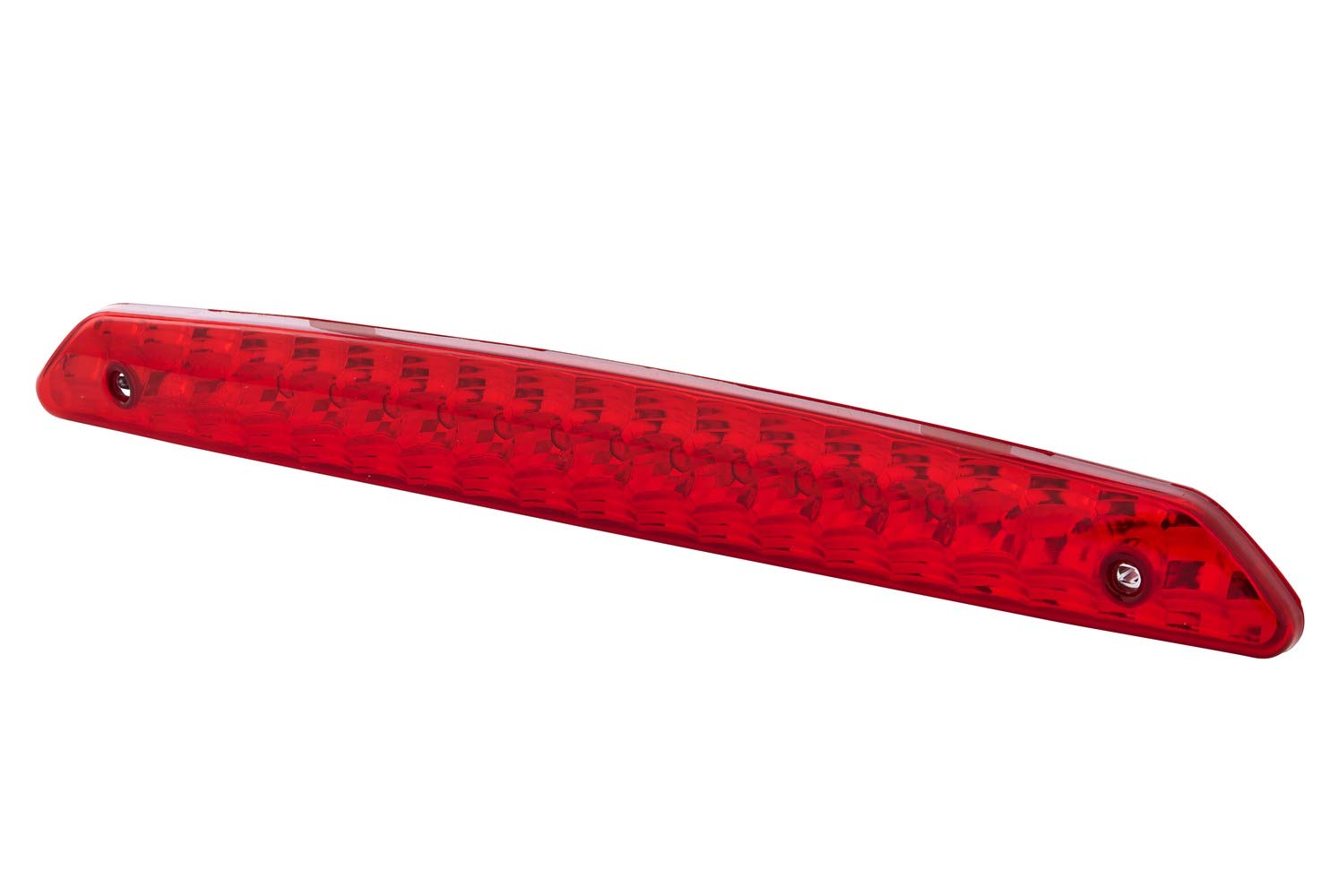 HELLA - Zusatzbremsleuchte - LED - 24/12V - Anbau/aufklebbar - Lichtscheibenfarbe: rot - LED-Lichtfarbe: rot - Kabel: 200mm - Stecker: offene Kabelenden - hinten - 2DA 343 800-047