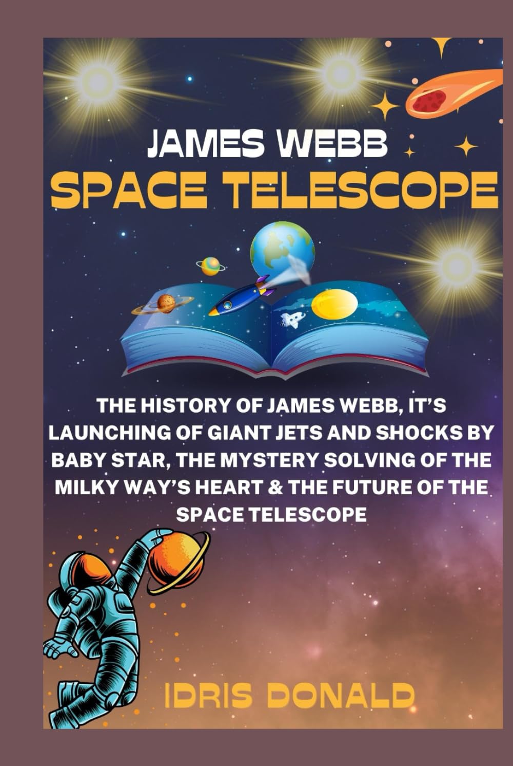 JAMES WEBB SPACE TELESCOPE: The History of James Webb, It’s Launching of Giant Jets And Shocks By Baby Star, The Mystery Solving of The Milky Way’s Heart & The Future of The Space Telescope