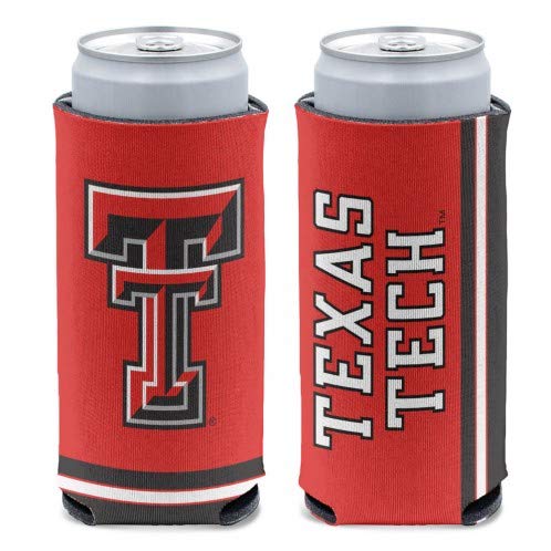 WinCraft NCAA Texas Tech Red Raiders Slim Dosenkühler, Teamfarben, Einheitsgröße