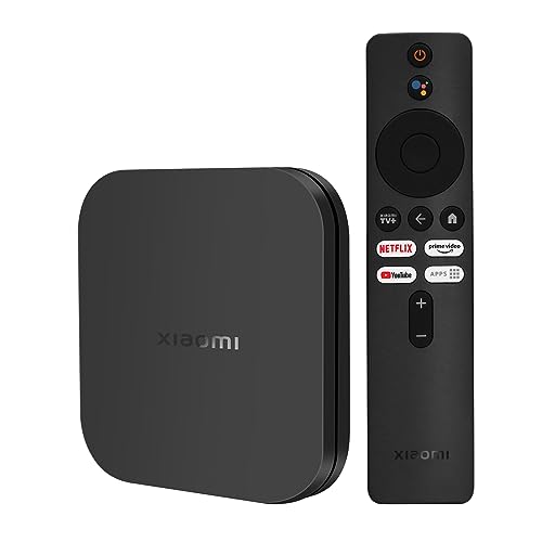 Android TV Box 2nd 4K Kommt von Xiao-mi,Kompatibel mit Apple Google TV Chromecast Android TV Box 4K Ultra HD Dolby Atmos 2GB RAM+8GB ROM TV Box 4K+