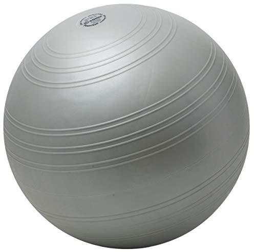 Togu Gymnastikball Powerball Challenge ABS (Berstsicher), silber, 55 - 65 cm