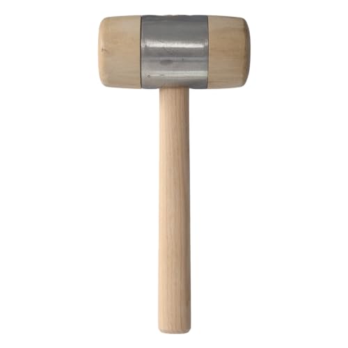 Holzhammer mit Metallmantel ovaler Eschestiel 80x160mm 810g