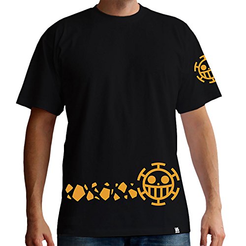 One Piece Aby T-Shirt: Trafalgar Law - New World (Schwarz) (L)