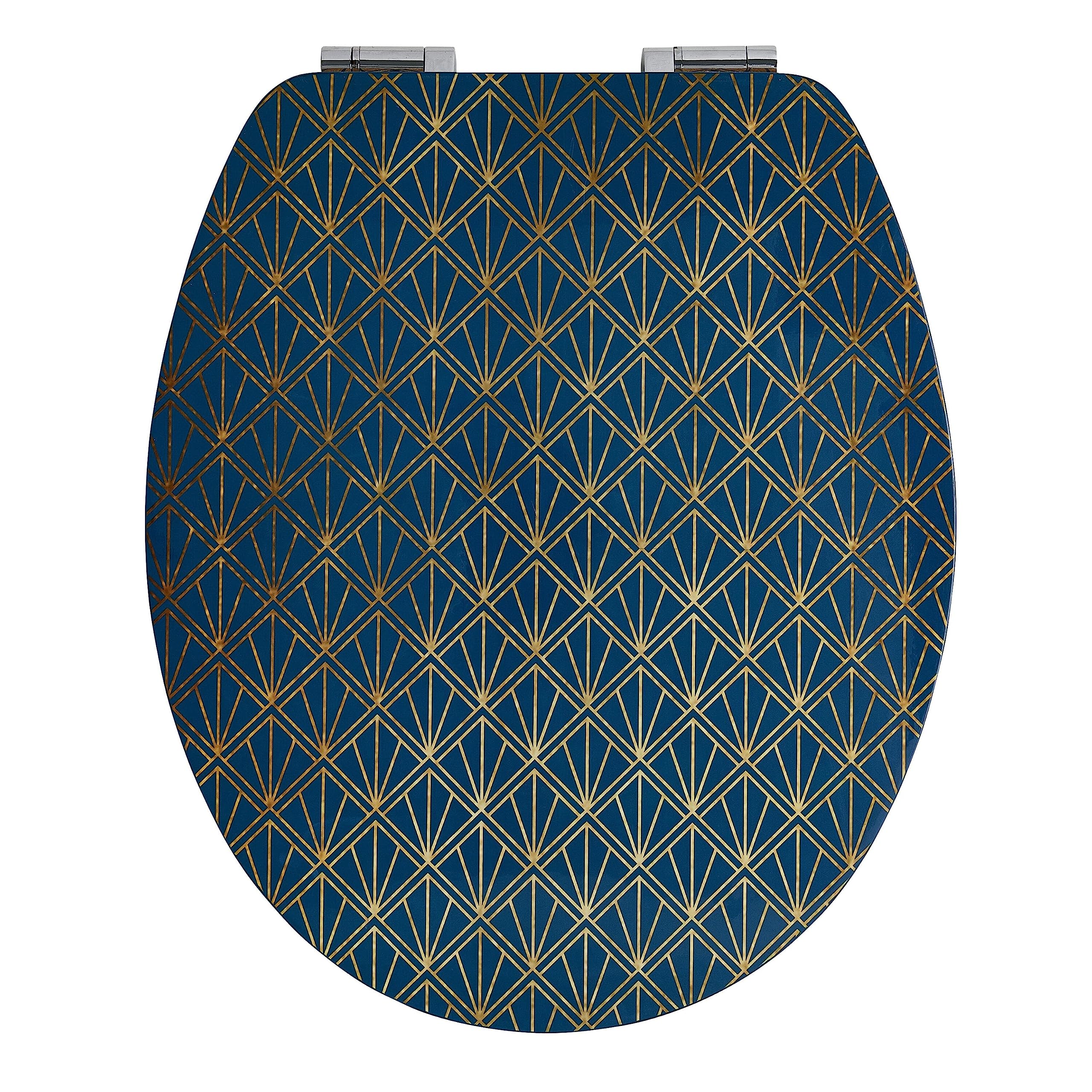 Wirquin 20722720 Trendy Line Diplomat Deckel, Art Deco Blue