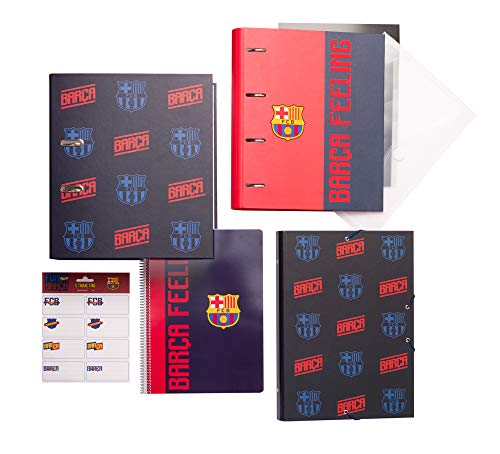 Erik FC Barcelona Papier- und Schreibwaren Schulset