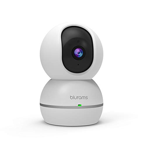 Blurams – S15F – Dome-Kamera 1080P Snowman – Kamera für den Innenbereich motorisiert – kompatibel mit Alexa Amazon