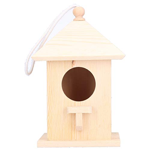 Pet Products Wooden Bird House Feeder Home Pet Garden Supplies Products for Small Animal Lovers