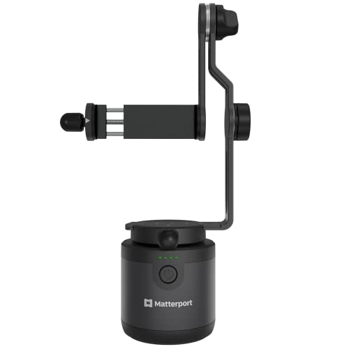 Matterport Axis Gimbal Stabilisator für Smartphone-Kamera – motorisierte drehbare Halterung für professionelle 3D-360-Fotoscans für iPhone und Android-Handys