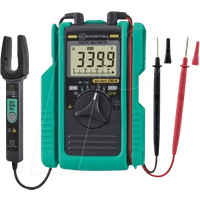 Kyoritsu KEW Mate 2001 A Hand-Multimeter, Stromzange digital CAT II 600 V, CAT III 300 V Anzeige (Counts): 3400