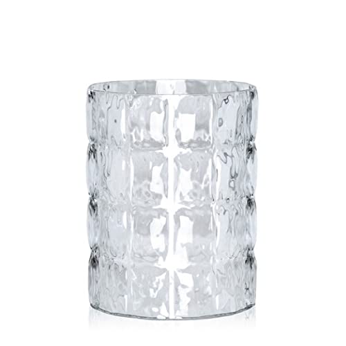 Kartell Matelasse' Vase, Plastik, kristall, 23 x 30 cm