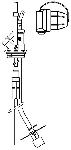 Oventrop Entnahmesystem Flexo-Bloc 1 1/2" AG, GWG mit 5 m Kabel