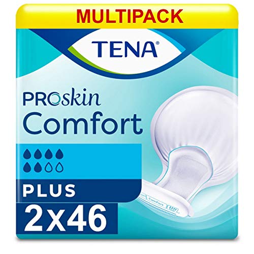 Tena Comfort Plus with ConfioAirTM Bulk Buy Case of 2 x 46 pads by Tena