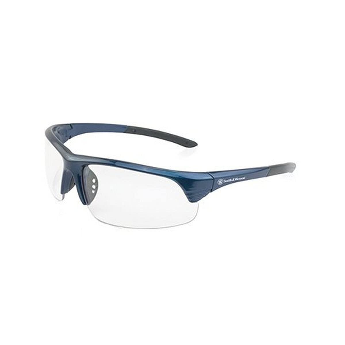 S&W 110-164 Brille, transparent, Einheitsgröße, Blau