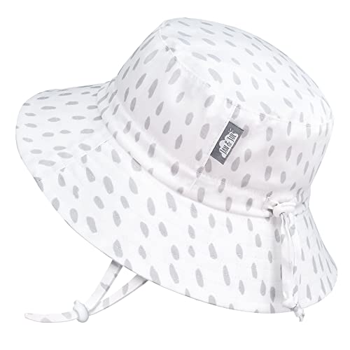 Jan & Jul Summer Kids Bucket Hat with Adjustable Strap (XL: 6-12 Years, Spring Showers)