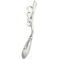 Harry Potter Sterling Silver Nimbus 2000 Broomstick Clip on Charm