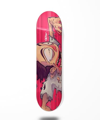 Skateboard Skateboard Deck Board Aow Fastskate Red 7.5