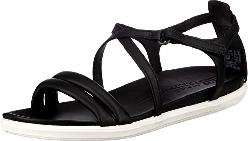 ECCO Damen Simpil Flat Sandal, Schwarz(Black), 35 EU