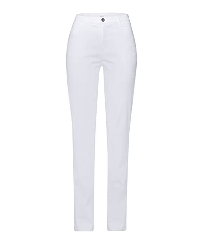 BRAX Damen Style Mary Smart Cotton Hose, Weiß (White 99), W34/L34(Herstellergröße: 44L)